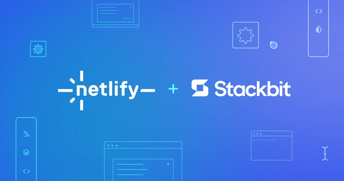 Netlify + Stackbit