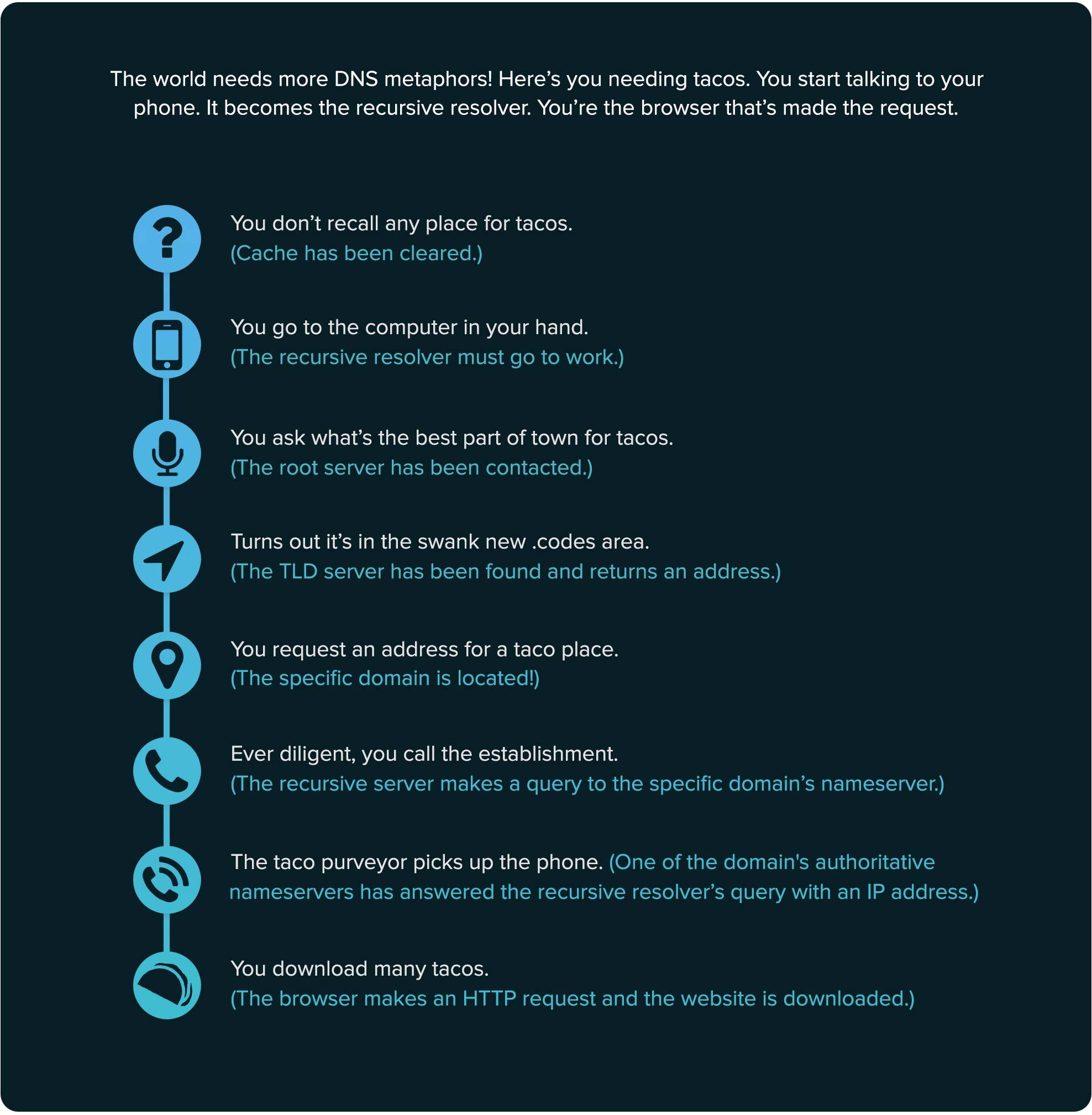 DNS example guide graphic