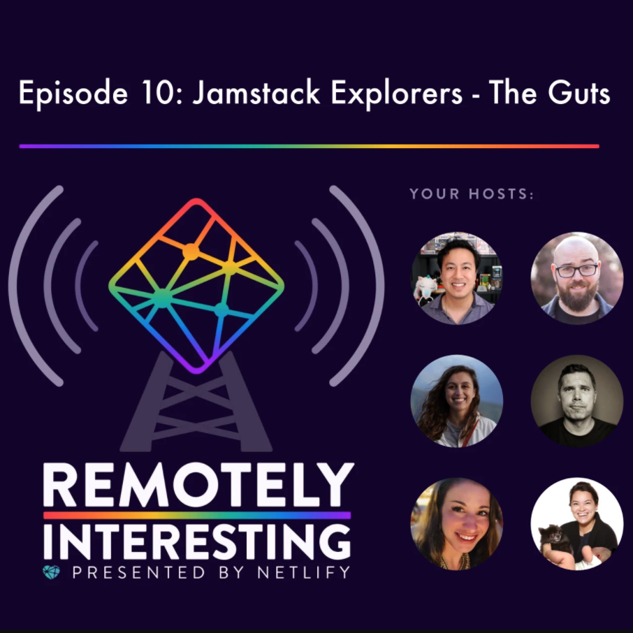 episode image jamstack explorers the guts