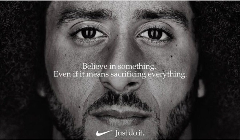 Colin Kaepernick Nike Dream Supply campaign image