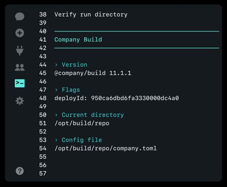 Graphic showing Netlify build logs